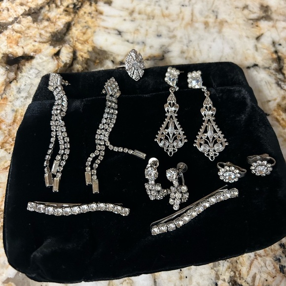 Vintage Rhinestone Jewelry Set - Picture 1 of 1